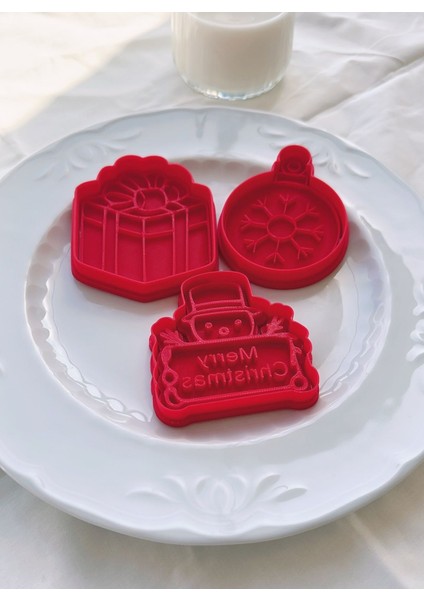 Yılbaşı Temalı 3 Parça Kurabiye Kalıbı Seti fiyatları