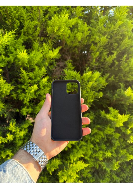 Apple iPhone 12/12 Pro Siyah Lansman Uyumlu Içi Kadife Silikon Kılıf fiyatları