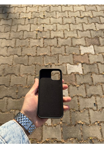 Apple iPhone 12/12 Pro Siyah Lansman Uyumlu Içi Kadife Silikon Kılıf fırsatları