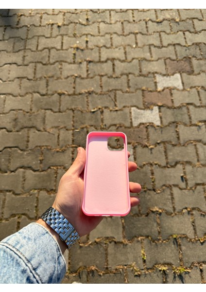Apple iPhone 12/12 Pro Pembe Lansman Uyumlu Içi Kadife Silikon Kılıf fırsatları