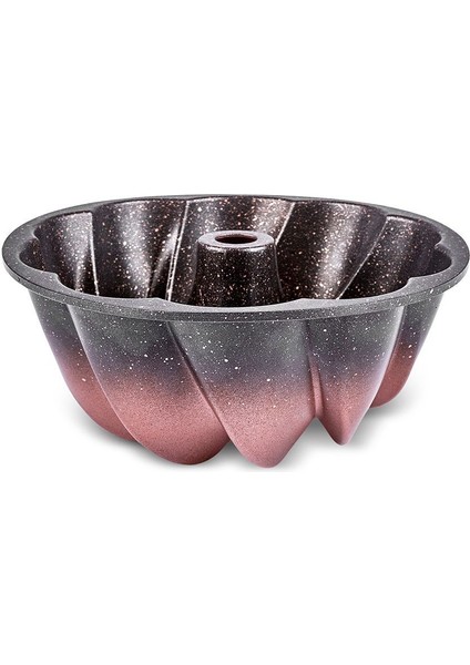 Nevera Degradeli Döküm Kek Kalıbı Rose Gold 26 cm