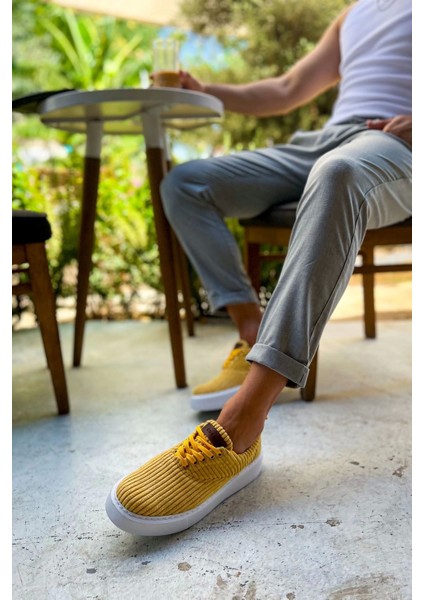 Kbt Velluto Erkek Ayakkabı Sarı indirimleri