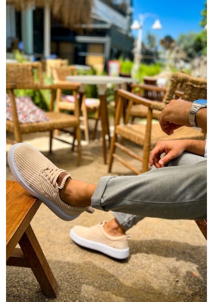 Kbt Velluto Erkek Ayakkabı Bej modelleri