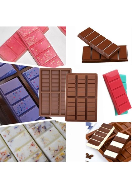 6 Göz Dikdörtgen Şekilli Dubai Çikolatası Kalıbı Silikon Kalıp Ölçüler Için Açıklamaya Bakın1 Ade fiyatları