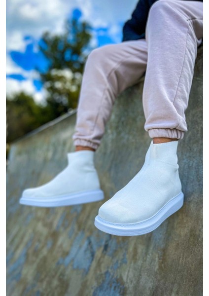 Maglieria-T Erkek Ayakkabı Beyaz