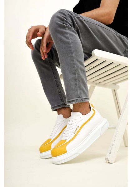 Signature Line Up Erkek Ayakkabı Sarı Beyaz fiyatları