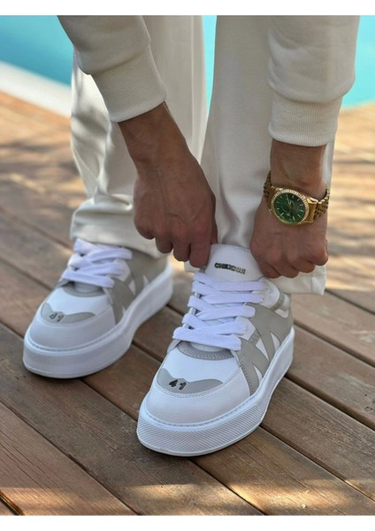 Star-X Erkek Spor Ayakkabı Beyaz Grı indirimleri