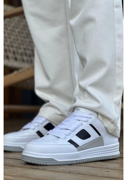 Avax Erkek Spor Ayakkabı Beyaz Sıyah