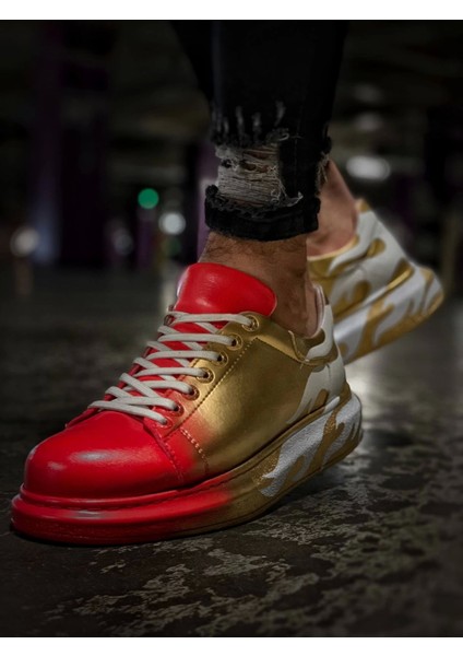 Pittura Erkek Ayakkabı 413 Alv Kırmızı Altın fiyatları