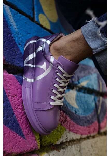 Pittura Erkek Ayakkabı 490 Mor Koyu Mor V modelleri