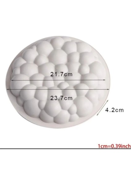 Silikon Yuvarlak Desenli Kek Pasta Kalıbı modelleri
