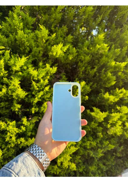 Apple iPhone 16 Plus Bebek Mavisi Lansman Uyumlu Içi Kadife Silikon Kılıf fiyatları