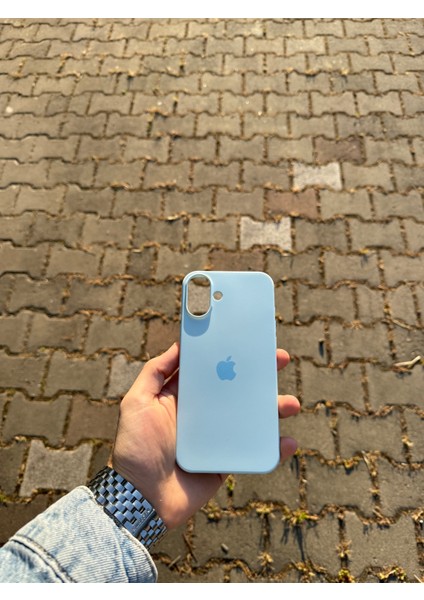 Apple iPhone 16 Plus Bebek Mavisi Lansman Uyumlu Içi Kadife Silikon Kılıf modelleri