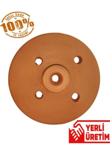 20 cm Sırlı Toprak /Sarma Taşı