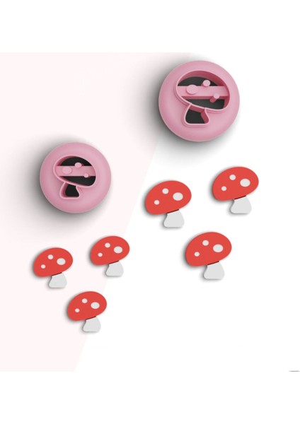 Mantar Mini Polimer Kil Kesme Kalıbı, Takı Kalıpları, Şeker Kalıpları, Seramik Kalıp,No:220