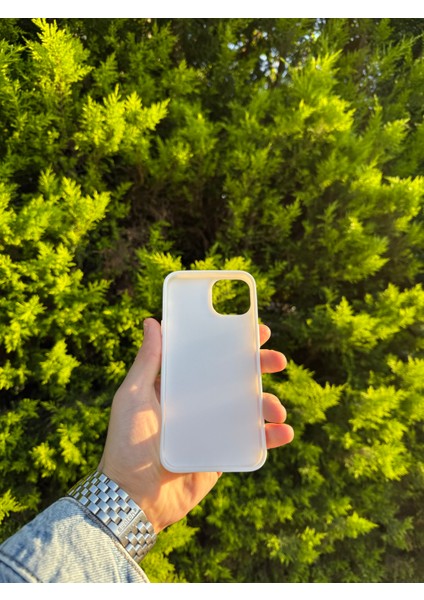 Apple iPhone 13/14 Beyaz Lansman Uyumlu Içi Kadife Silikon Kılıf fiyatları