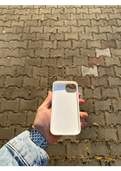 Apple iPhone 13/14 Beyaz Lansman Uyumlu Içi Kadife Silikon Kılıf fırsatları