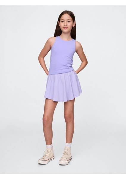 Kız Çocuk Lila Crop Atlet fiyatları