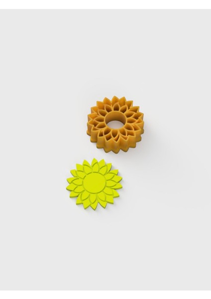 Şeklli Küpe 3 cm- Polimer Kil Kalıbı-Polimer Kil - Hamur - Küpe fiyatları