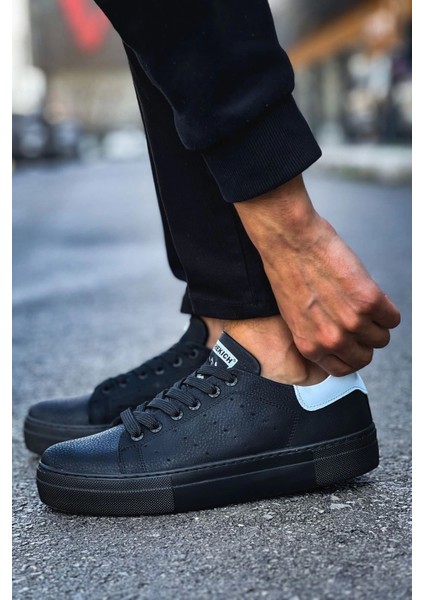 Tennis Erkek Ayakkabı Sıyah Beyaz