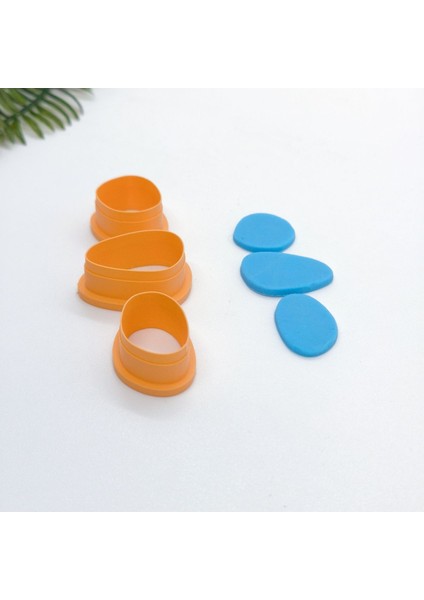 Kombo Küpe Seti Polimer Kil Kesme Kalıbı, Küpe Kalıp, Clay Cutter, 5 Boy, No:0549 fiyatları