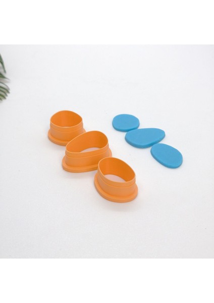 Kombo Küpe Seti Polimer Kil Kesme Kalıbı, Küpe Kalıp, Clay Cutter, 5 Boy, No:0549 modelleri