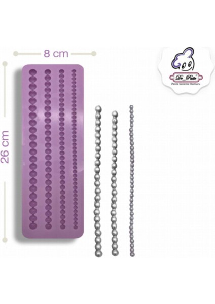 Silikon Kalıp 4'lü Inci Set
