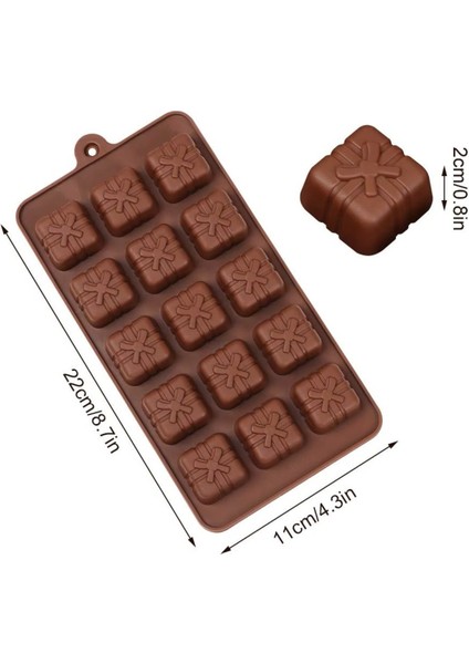 Silikon Çikolata Kalıbı Sabun Mum Epoksi Reçine Ve Jöle Yapımı Için Kullanılabilir