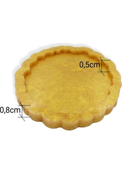 Yuvarlak Magnet - Kıvrık Kenar - Premium Seri Silikon Kalıp Epoksi Reçine Döküm Çalışmaları 6,5 cm fiyatları