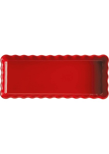 Tart-Börek-Fırın Kabı Dikdörtgen 36.5 X 15 cm Kırmızı/Burgundy modelleri