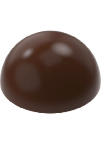 Polikarbon Yuvarlak Pralin Çikolata Kalıbı 10.5 Gr | cm-3262
