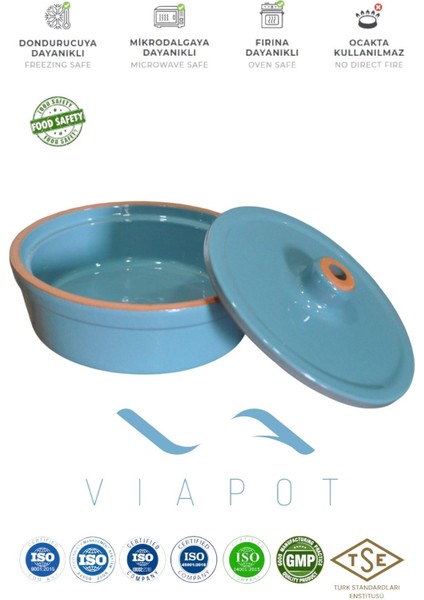 Silifke Toprak Güveç Kase 400Ml Tam Sırlı Çömlek 15,5X5 cm