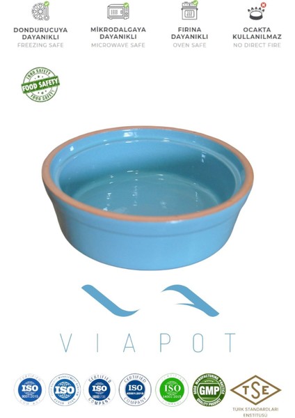 Silifke Toprak Güveç Kase 400Ml Tam Sırlı Çömlek 15,5X5 cm