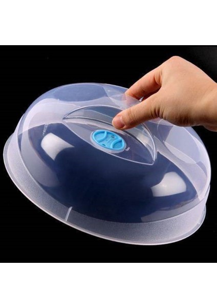 2 Adet Mikrodalga Fırın Koruma Kapağı Plastik Sıçrama Önleyici Fırın Kabı