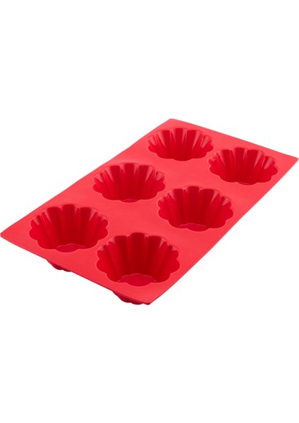 6'lı Yonca Kek Ve Sufle Kalıbı