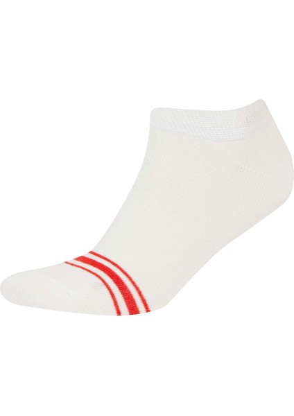 Erkek 5'li Pamuklu Patik Çorap E4088AXNS indirimleri