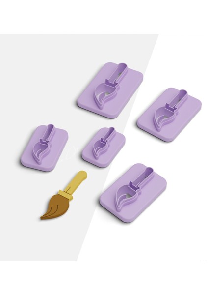 Süpürge Polimer Kil Kesme Kalıbı, Küpe Kalıp, Kurabiye Kalıbı, Seramik Kalıbı, 5 Boy, No: 567 fiyatları