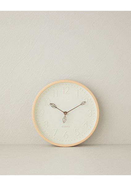 Taylor Duvar Saati 25,5 cm Krem