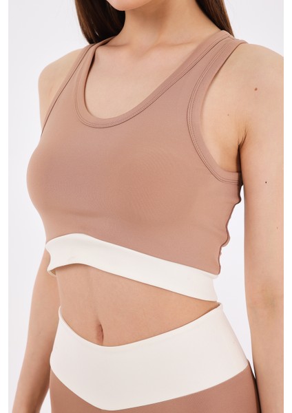 Sense Kadın Spor Büstiyer Bej modelleri