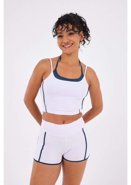 Antha Spor Büstiyer Beyaz