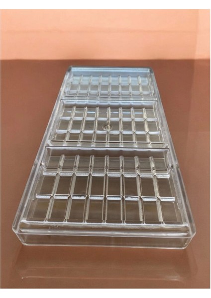 100 Gr. Polikarbon Tablet Çikolata Kalıbı - 003 | Dubai Çikolata Kalıbı