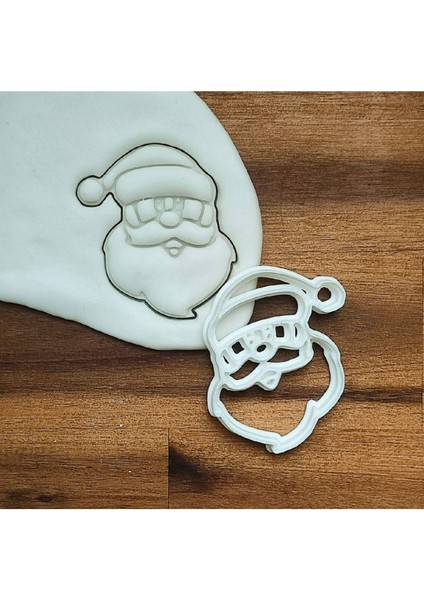 Yılbaşı Noel Temalı Şeker Hamuru Kurabiye Kalıbı