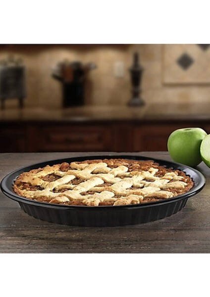 Emaye Tart Kalıbı Kek Kalıbı 30 cm