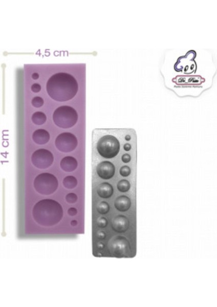 Silikon Kalıp Yarım Küreler