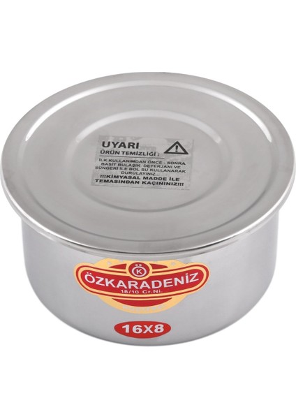 Airfryer Sulu Yemek Pişirme Kabı 16*8 cm - 18*10 cm Ikili Set Paslanmaz Çelik fiyatları