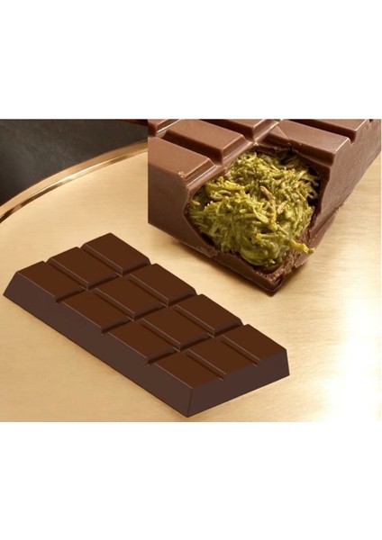 75 Gr. Polikarbon Tablet Çikolata Kalıbı - 131 | Dubai Çikolata Kalıbı
