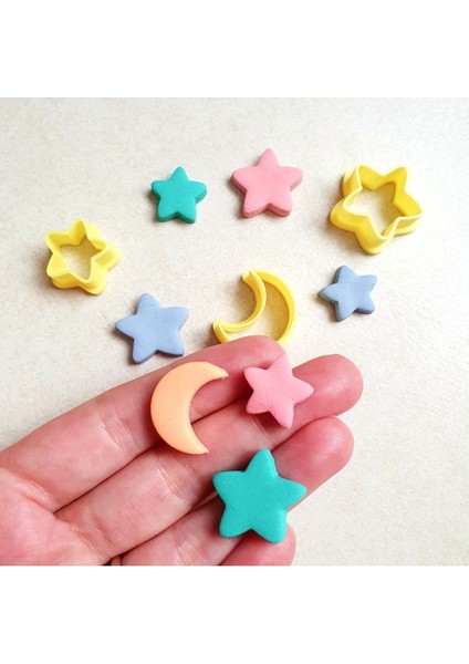 Gökyüzü Polimer Kil Kalıbı Seti modelleri