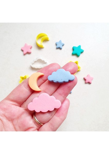 Gökyüzü Polimer Kil Kalıbı Seti fırsatları