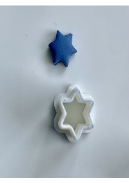 Polimer Kil Kalıbı Yıldız Desen Seti 5 Adet Polymer Clay Mold fırsatları