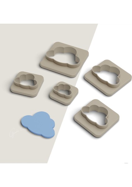 Bulut Polimer Kil Kesme Kalıbı, Küpe Kalıpları, Kolye Kalıbı, 5 Boy, Takı Kalıbı No: 410 fiyatları